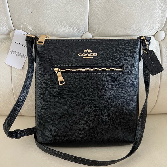 NWT COACH MINI FILE CROSSBODY SHOULDER BAG - Picture 8 of 13